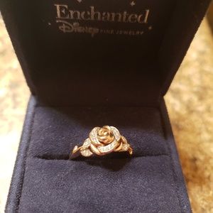 Rose Gold Disney Rose Ring